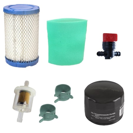 Aic Replacement Parts New Aftermarket Lawn Mower Filter Service Kit Fits Universal Makes and Model KT-LAU65-0001